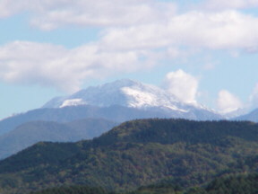 2003年幌尻岳冠雪確認１